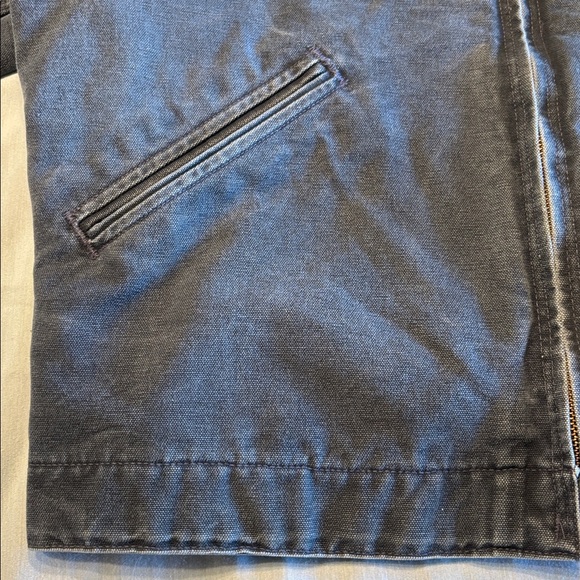 Carhartt Detroit J97 PTL Petrol Jacket , Slight Fade & Distress , Large , $375 - Picture 7 of 12